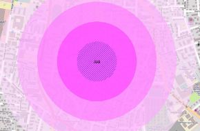 Erreichbarkeitsradien