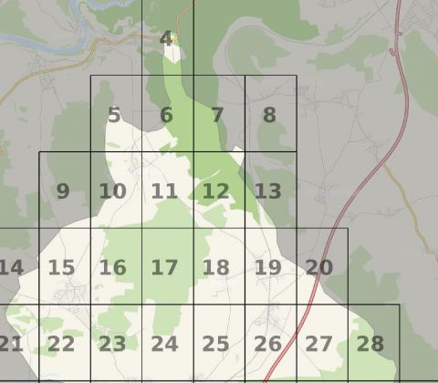 OpenStreetmap Übersichtskarte